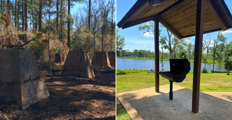 This Forgotten Louisiana Ghost Town Still Has Massive Ruins You Can See From The Road