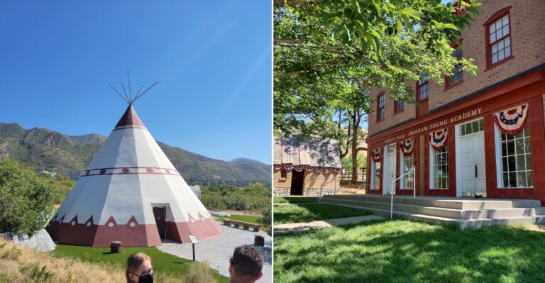 More Than 50 Historic Buildings Fill This 450-Acre Pioneer Village In Salt Lake City, Utah