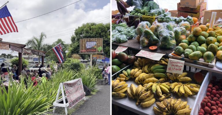 This Hawaii Farmers Market Sells Fruit So Ripe You’ll Want To Eat It the Same Day