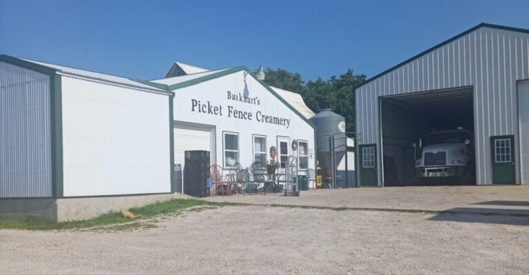 This Iowa Dairy Farm Makes Fall Apple Ice Cream And Has Cows Waiting Just Outside