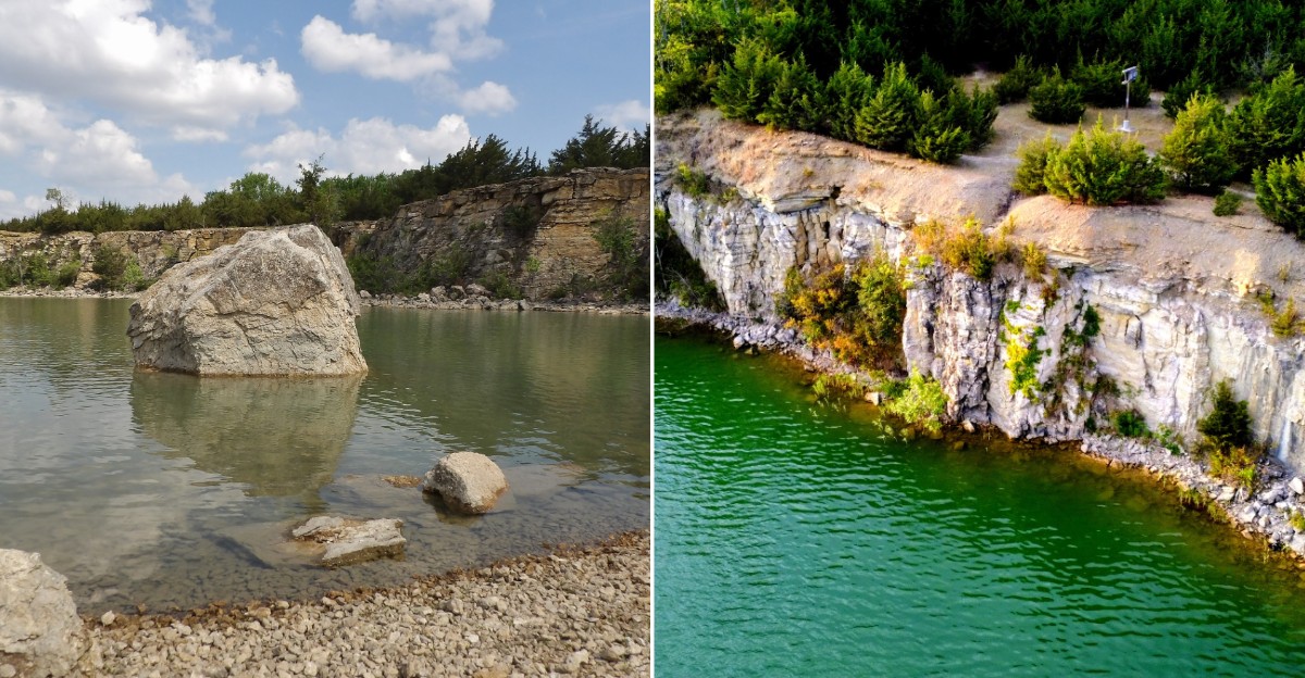 The 2.1-Mile Kansas Trail With Limestone Caves, Prairie Views, And Huge Cliffside Drops