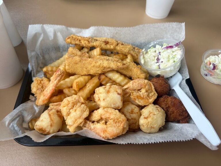 This Unassuming Florida Seafood Shack Fries Its Shrimp Baskets So Golden That Road-Trippers Plan Whole Drives Around Them