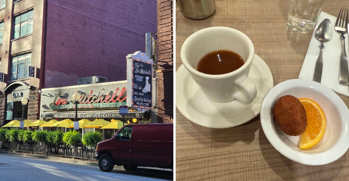 This Illinois Diner Hands Out Donut Holes To Customers Waiting In Line