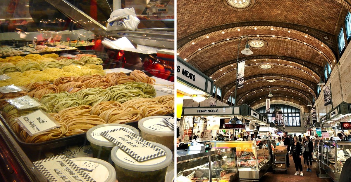 This Historic Ohio Market Has Been Serving Locals Inside A Grand Hall Since 1912