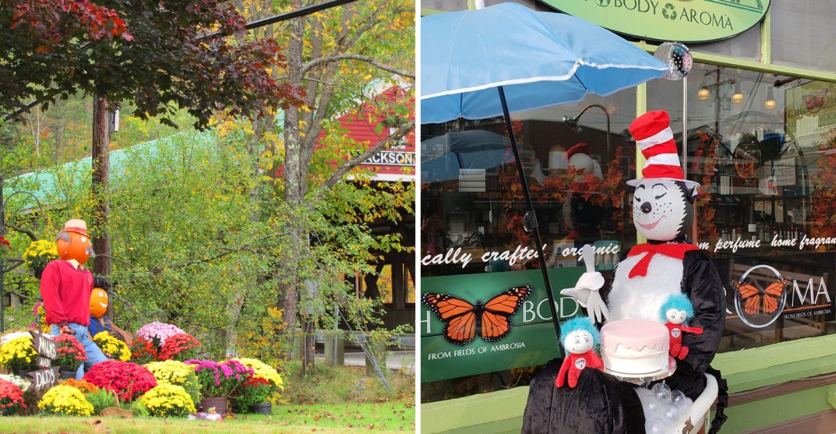 This New Hampshire Village Gets Taken Over By Pumpkin People Every October