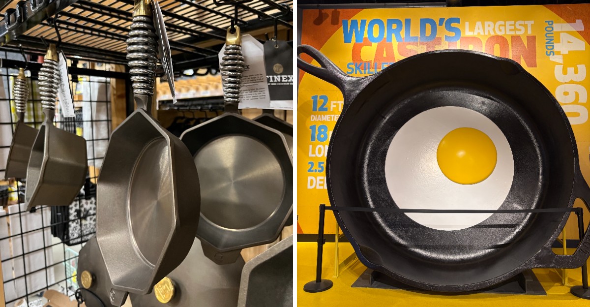This Tennessee Factory Store Sells Cast Iron Skillets Made In The Same Town Since 1896