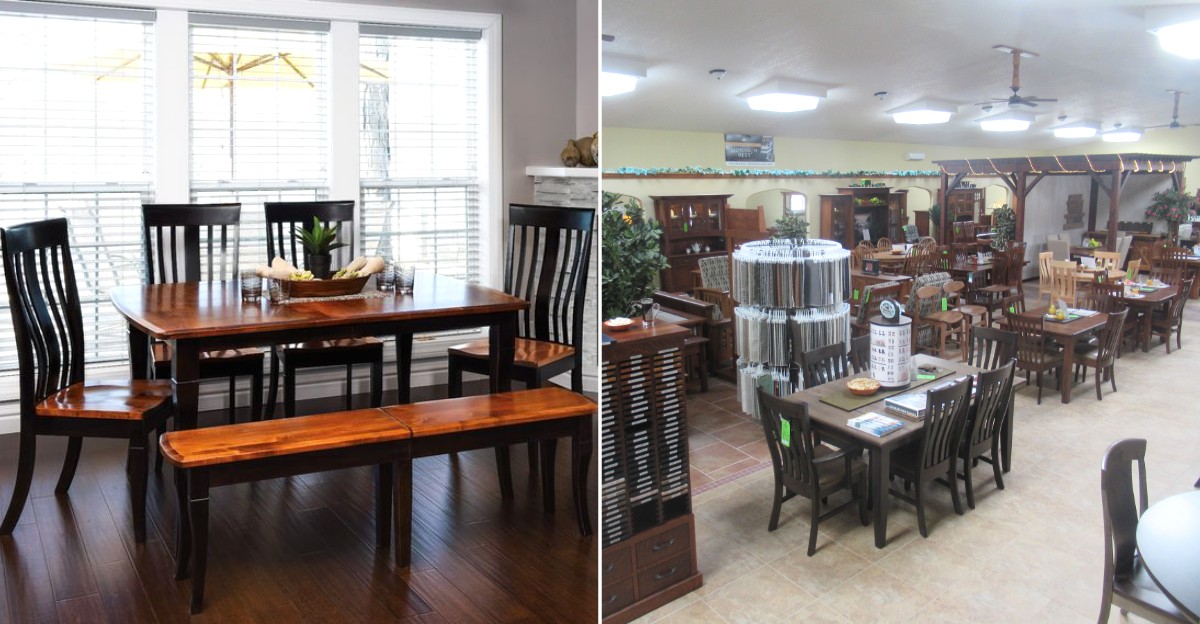 This Quiet Iowa Furniture Store Is Where Locals Go For Handmade Amish Heirlooms