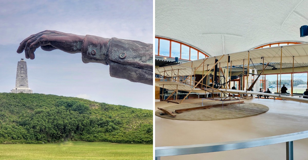 This North Carolina Hill Marks Where The Wright Brothers Took Their First Flight And Is Perfect Before 2026 Ends