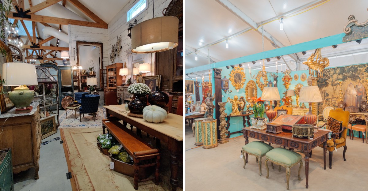 This Texas Antiques Fair Takes Over A Tiny Town Three Times A Year And Draws Dealers From Across The Country