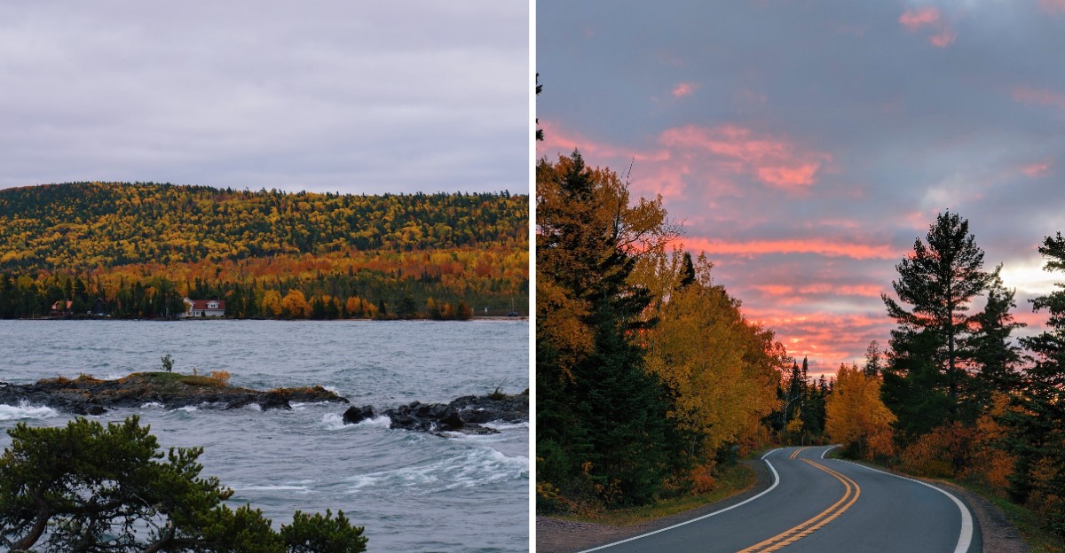 This Michigan Upper Peninsula Fall Color Drive Winds Through Historic Towns That Make Pulling Over Feel Mandatory