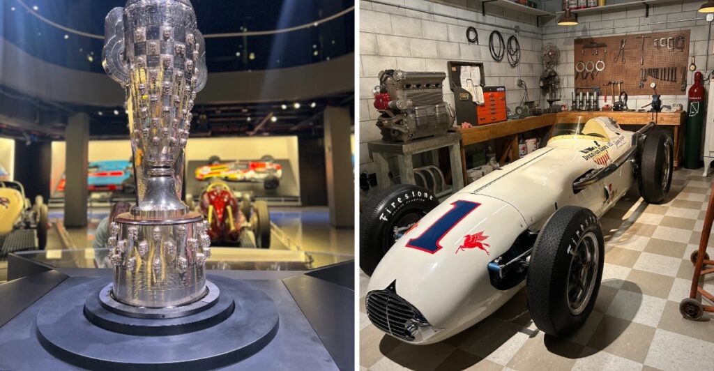 This Indiana Racetrack Museum Lets Visitors Stand Beside Legendary Race Cars