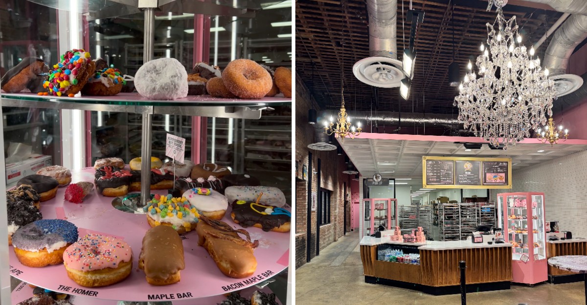 This Famous Texas Doughnut Shop Has Over 50 Flavors, Spinning Displays, And Late-Night Treats