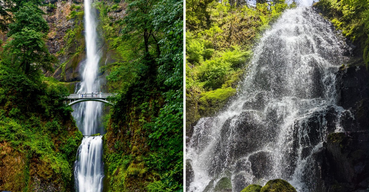 This Spectacular Oregon Waterfall Plunges Over 600 Feet And Offers Breathtaking Views Right From The Road