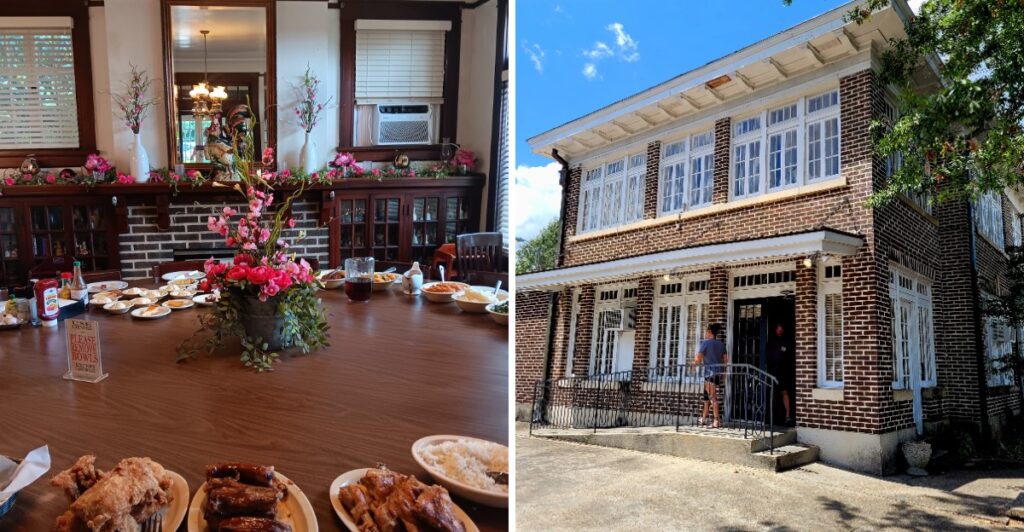 This Mississippi Restaurant Serves Lunch On Lazy Susan Tables Piled High With Southern Classics