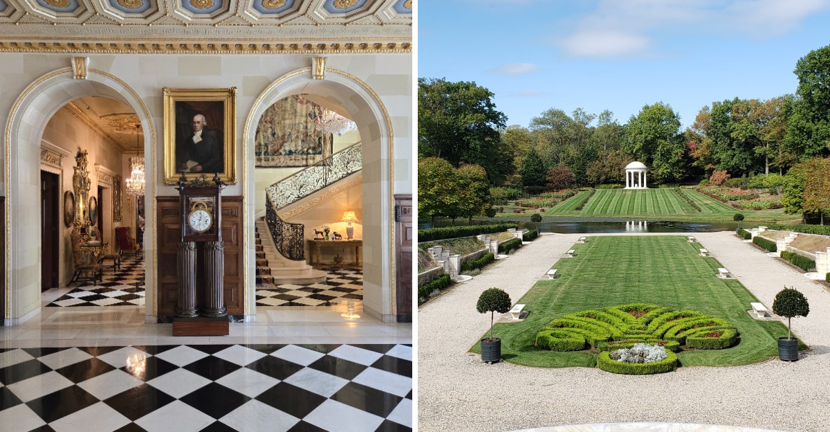 This Delaware Mansion Sits Behind Grand French Gardens And Is A Smart Pick For 2027