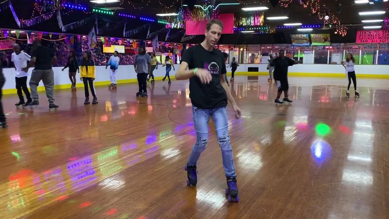 Kids Still Rent Skates And Glide Under Disco Lights At This Old-School Florida Roller Rink