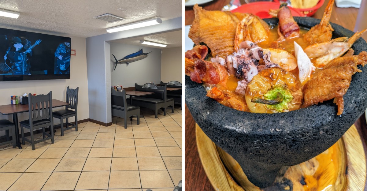 The No-Frills New Mexico Eatery Where You Can Get A Massive Seafood Platter