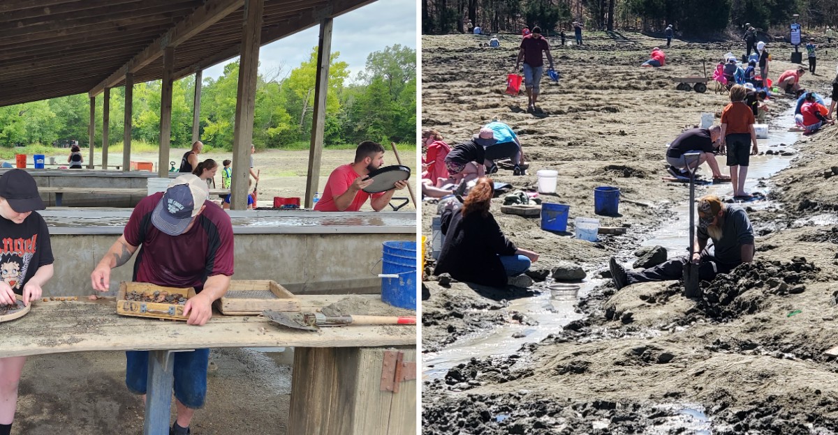 This Arkansas State Park Lets Visitors Dig For Real Diamonds And Keep Everything They Find