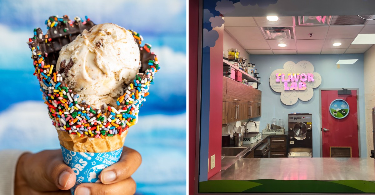 This Vermont Ice Cream Factory Lets Visitors Tour The Ice Cream Making Process Up Close