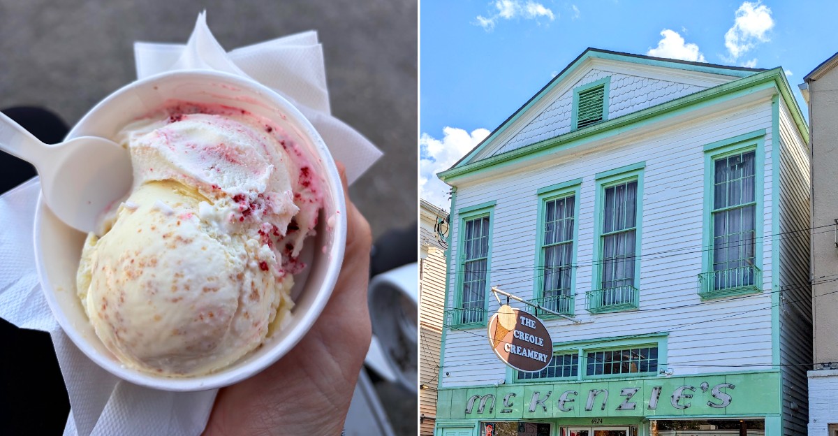 6 Best Places To Find Creole Cream Cheese Ice Cream In Louisiana, A Truly Local Favorite