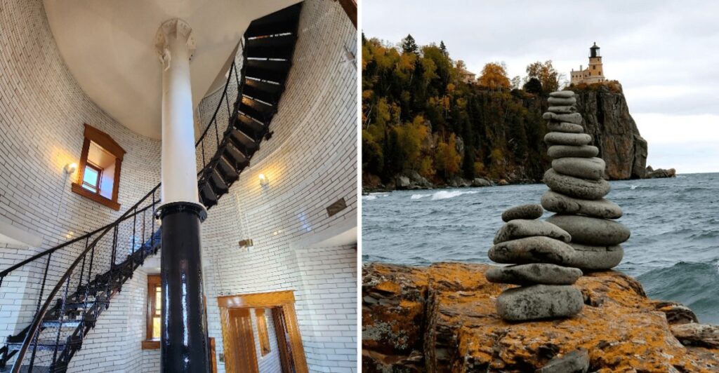 This Minnesota Lighthouse Perches Above Lake Superior And Looks Stunning In Fall Colors