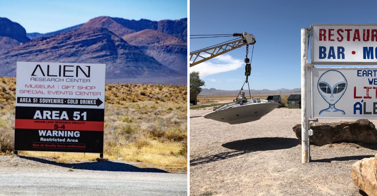 This Nevada Highway Runs Near Area 51 And UFO Hunters Still Make The Pilgrimage