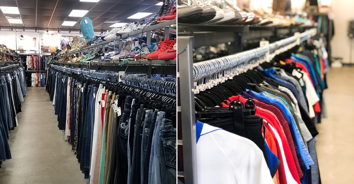This Unassuming Kansas Resale Shop Is Hiding Premium Brands For Less Than A Cup Of Coffee