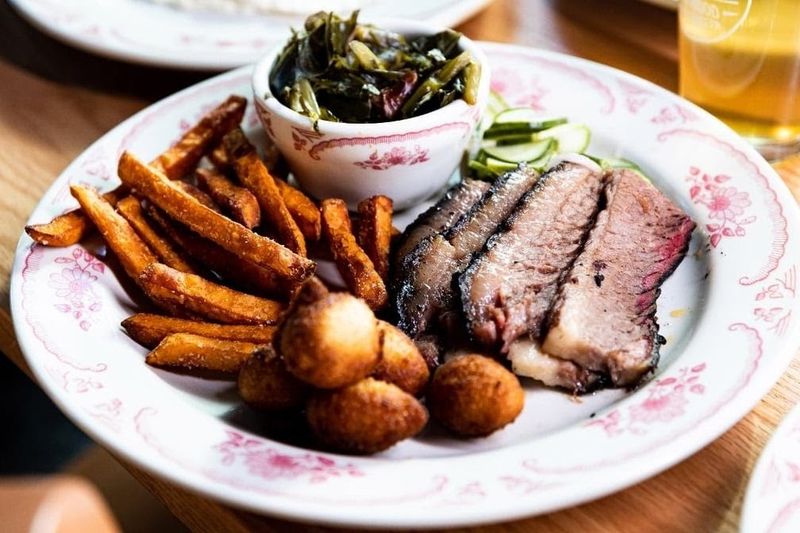 Smoky Brisket Pulls Road Trippers Toward These 6 North Carolina Texas-Style Barbecue Joints