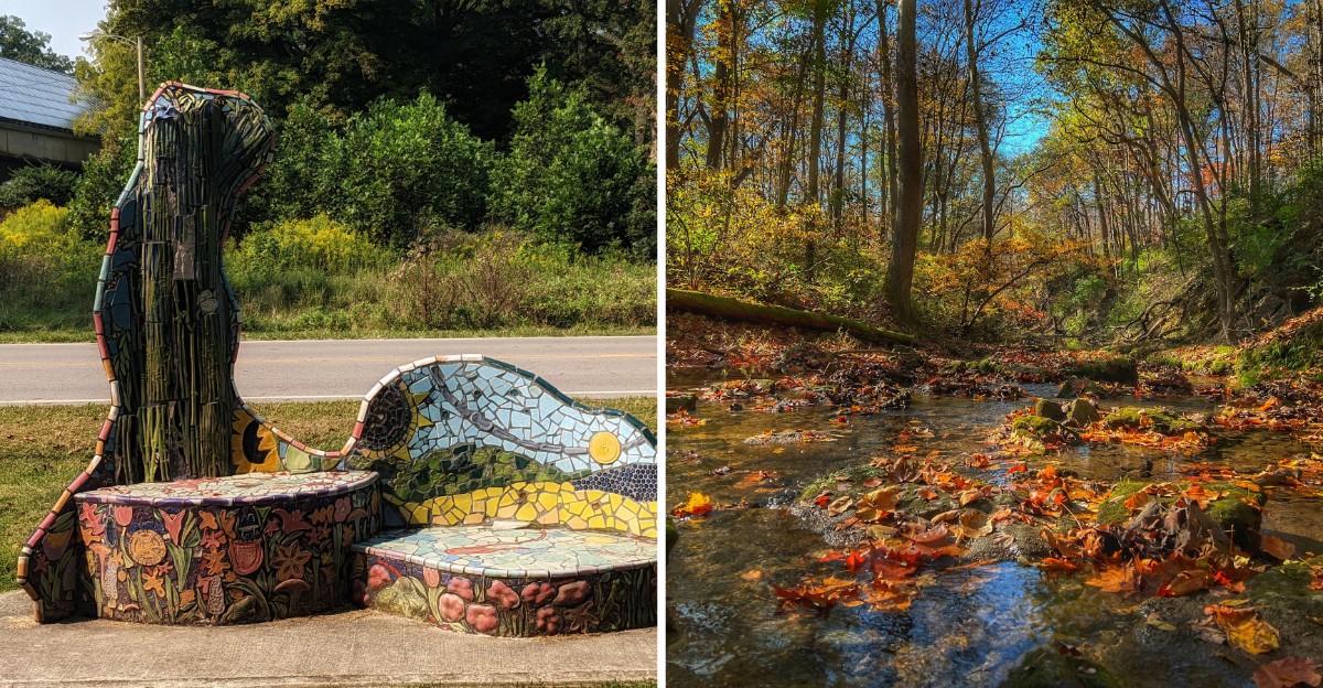 This Funky Retro Ohio Town Is Perfect For A Slow Fall Afternoon Stroll