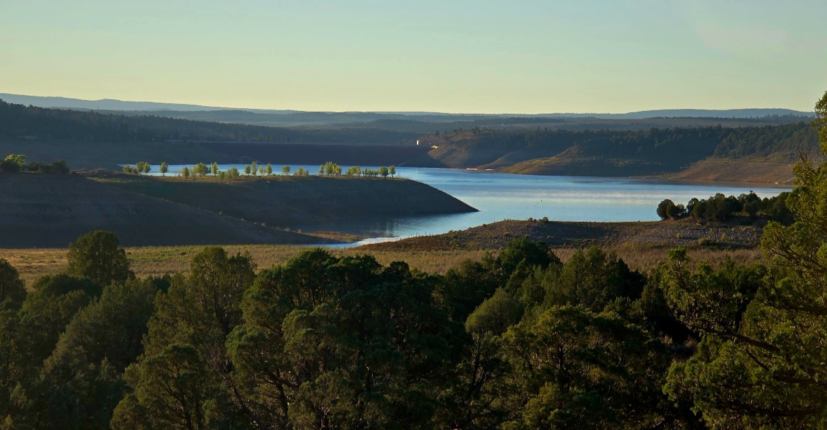 This Enormous New Mexico Lake Was Built Over A Forgotten Town
