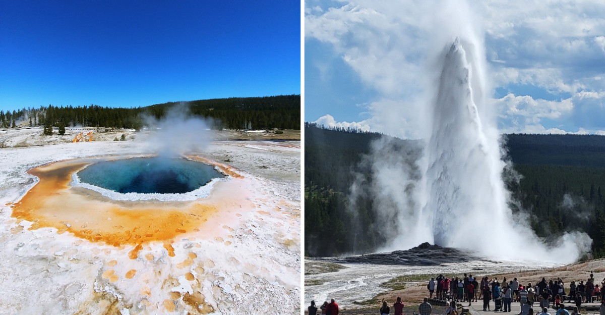This Famous Wyoming Geyser Keeps Erupting And Attracts Visitors From Around The World