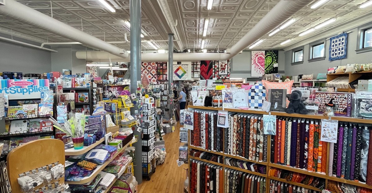 12 Kansas Fabric Shops Stocked With Everything You Need For A Cozy Winter Quilt