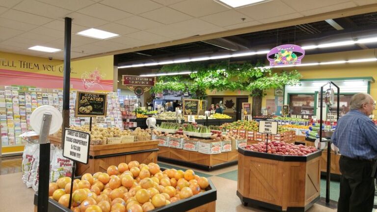 Bargain Hunters Fill Their Carts at Shady Maple Farm Market, a Sprawling Country Grocery in East Earl, Pennsylvania